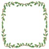 Leaf Border (Square Hoop)