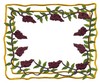 Large Grape Border (Square Hoop)
