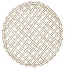 Lattice Border Circle Outline