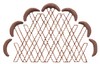 Lattice Border Half Circle Outline