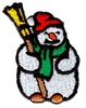 Snowman and Broom