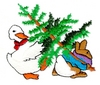 Bunny & Goose Christmas Tree