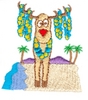 Hawiian Red Nose Reindeer