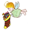 Christmas Angel & Stocking