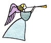Angel Blowing Horn