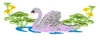 Seven Swans a Swimming