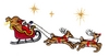 Santa Sleigh and Reindeer