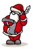 Santa Checking His List