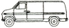Profile outline van