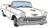Chevy Belair 56 - larger