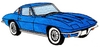 Classic Corvette - larger