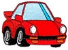 Cartoon Porsche