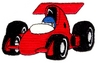Cartoon Racing Car