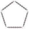 Large Barbed Band (Square Hoop)