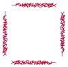 Large Tattoo Band (Square Hoop)