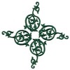 Large Celtic Swirl (Square Hoop)