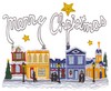 Christmas on Main Street (Square Hoop)