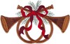 Christmas Horns ( large )