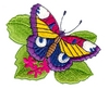 Colored Garden Butterfly