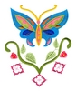 Butterfly and Flowers