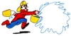 Running Fireman