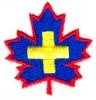 Maple Leaf and cross