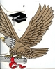 "Eagle with Diploma, Part B"
