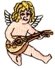 Angel Playing Lute