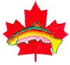 Maple Leaf with fish