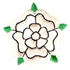 Pentagram Flower with leaves