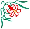 Lily Corner border (Square Hoop)
