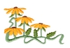 Large Daisy Corner