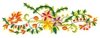 "Flower Garland Dahlias, Large"