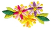 "Flower Garland Dahlias, Small"