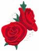 Open Rose Corsage