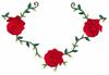Rose Monogram Corner