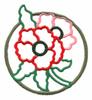Poppy Pair Circle