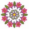 Circular Paisley Floral