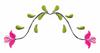 Delicate Leaf & Vine Border