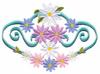 Large Ribbon Daisies Centers