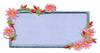 Applique Daisy Label Large