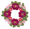 Hollyhock & Petunia Wreath