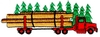 Logging Truck and trees