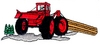 Skidder and Trees