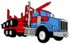 Semi for log hauling