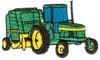 Tractor and Bailer