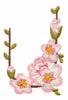 Fancy Curved Blossom Corner