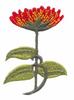 Leafy Dahlia