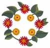 Circle of Dahlias