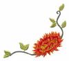 Spiked Dahlia Corner
